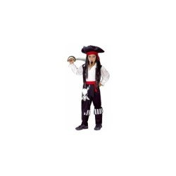 Disfraz Capitán Pirata Niño Talla M