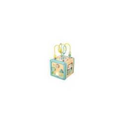 Cubo Madera Infantil Multiactividades
