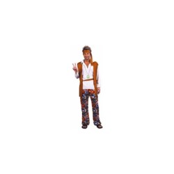 Disfraz Hippie Hombre Talla M