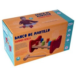 Banco de Martillo Madera
