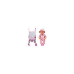 Muñeco 30.5 cm. con Silla de Paseo