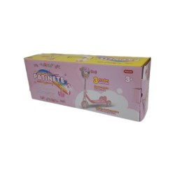 Patinete Infantil 3 Ruedas Rosa