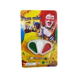 Set Pintura Cara 3 Colores
