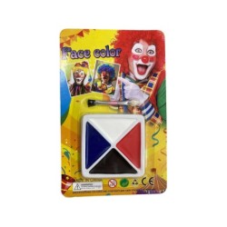 Set Pintura Cara 4 Colores
