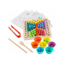 Bolitas de Colores Creativas De Madera