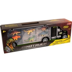 Camión Dinotruck con 6 Dinosaurios