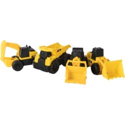 Set 4 Vehículos de Construcción