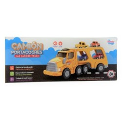 Camión Porta Coches con 4 Coches Infantiles