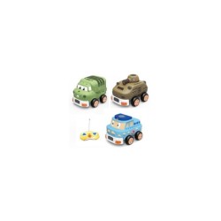 Radio Control Infantil con 3 Carrocerias Intercambiables