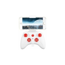 Dron Blanco Radio Control 2.4G 4 Canales con Wifi, Cámara y Cargador USB