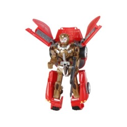 Coche Robot Convertible Rojo