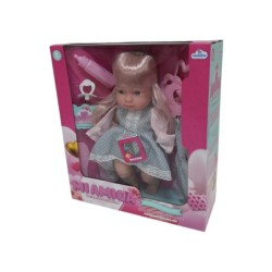 Muñeca Mi Amiga de 28 cm. con Sonidos y Accesorios