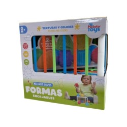 Prisma Rectangular con Formas Encajables 12 Piezas