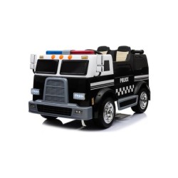 Coche Descapotable Furgón Policial Radio Control a Batería 12.V