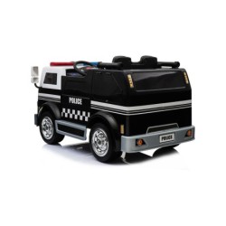 Coche Descapotable Furgón Policial Radio Control a Batería 12.V
