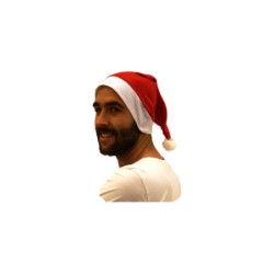 Gorro Papa Noel 30 Cm.