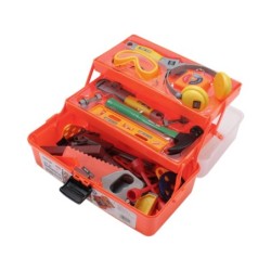 Caja Herramientas Con 48 Piezas 3 Pisos 37x18.5x17.5cm