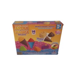 Arena Mágica Helados 2x250 g con Accesorios