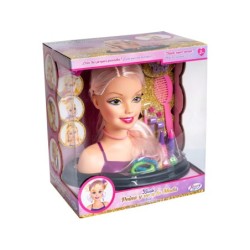 Busto Peina y Maquilla Fashion Xhary Rubia