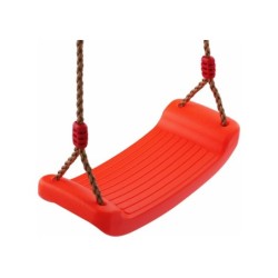 Asiento Columpio Clásico de Plástico con Cuerda