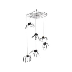 Tela De Araña Colgante Con Arañas