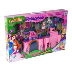 Castillo de Princesas Con Luces Sonidos y Accesorios 24x33x5cm