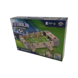 Futbolín de Sobremesa de Madera 53x31x15 cm.
