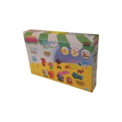 Set Plastilinas 27 piezas con 4 Botes de 50 g y 12 sobres 20 g Animales