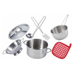 Set Cocina de Acero 7 Piezas