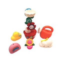 Juguetes Infantiles para el Baño 7 piezas