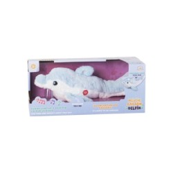 Peluche Delfín Bailarin Azul Función Grabar y Repetir