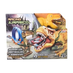 Pista Looping Dinosauro con Coche