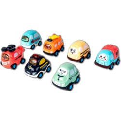 Mini Coches Divertidos 7 Piezas