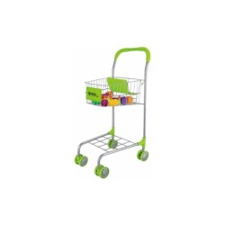 Carrito de Supermercado con 12 Frutas y Verduras