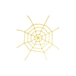 Tela de araña Amarilla 200x200 cm.