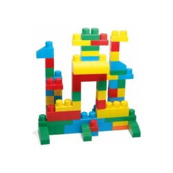 Cubo Contenedor Piezas de Construccion con 150 Piezas