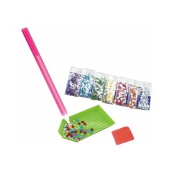 Kit Creativo de Pegatinas Fantasticas con Diamantes