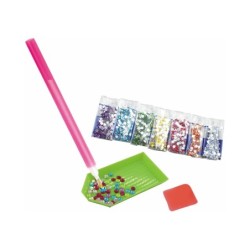 Kit Creativo de Pegatinas de Animalitos con Diamantes