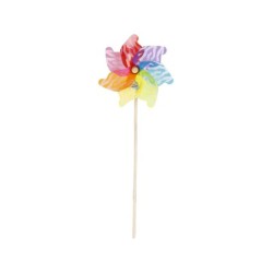 Molinillo de viento 42X109  cm. Multicolor