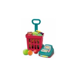 Carrito de la Compra con 13 Accesorios y Caja Registradora
