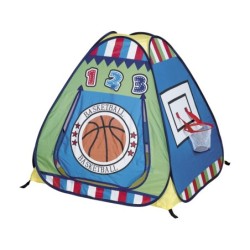 Casa de Tela Basquet 90x90x90cm Con 100 Bolas 7cm