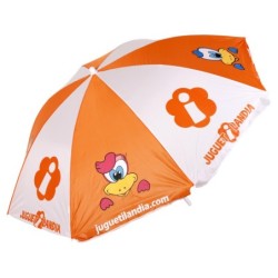 Parasol de 180 cm. Nylon Juguetilandia