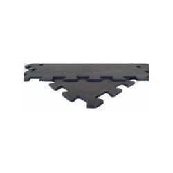 Set 8 Losas Suelo Protector 390x390x6 mm. Dureza 40°