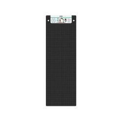 Esterilla Negra Antibacterial Gimnasio 600x1800x14 mm. Dureza 35°