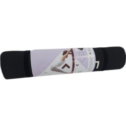 Esterilla Negra Yoga 600x1800x6 mm. Dureza 25°