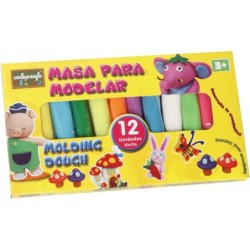 Manualidades Pasta Modelar 12 Colores