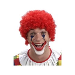 Peluca Payaso Roja