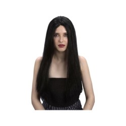 Peluca Adulto Negra Larga