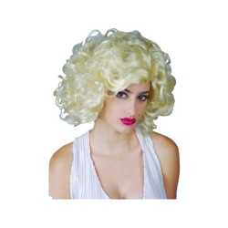 Peluca para Adulto de Color Rubia Estrella de Holliwood