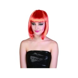 Peluca Pop Star Naranja